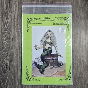 NEW Leura Mermaid Cloth Doll Pattern